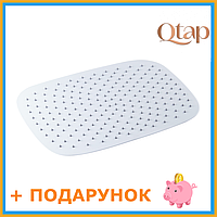 Лійка для верхнього душу Qtap Hlavova 500х300 мм прямокутна QTHLAS500N1ZWW White