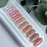 База для нігтів Nailsoftheday Cover base NEW Formula milk 01 напівпрозоре холодно-молочне, 10 мл, фото 3