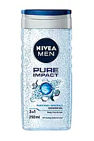 Гель для душу Nivea Men Заряд чистоти, 250 мл