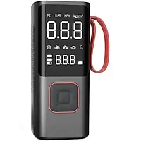 Автомобильный беспроводной воздушный насос для накачки шин Car Air Pump ATJ-6988 с цифровым дисплеем 70 Вт