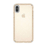 Чехол SPECK Presidio Clear + Glitter для Apple iPhone X / Xs Gold