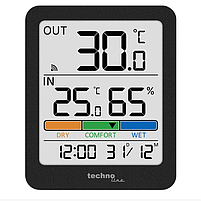 Гігрометр для дому Термогігрометр домашній Technoline WS9488 Anthracite (WS9488) Німеччина, фото 4