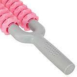 Роликовий масажер-палиця на 24 масажери SP-Sport Massager Bar FI-6199, фото 4