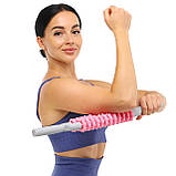 Роликовий масажер-палиця на 24 масажери SP-Sport Massager Bar FI-6199, фото 6