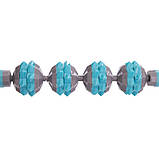 Роликовий масажер-палиця на 4 масажери SP-Sport Massager Bar FI-2452, фото 5