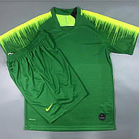 Футбольная форма игровая ( цвет-зеленый-салатовый) М рост 160-170 см