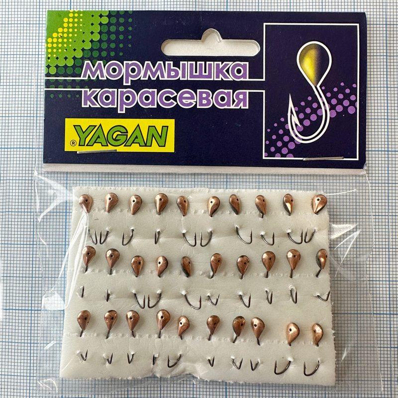 Блешня карасева для літнього кивка №15, Крапля мала, Мідь, 4mm, 0.6g, Kumho №15