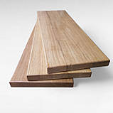 Сходи та сходинки з натурального дерева цільноламельні для дому та дачі ясен без покриття, фото 5