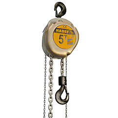 Вибухобезпечна ручна ланцюгова шестерна таль HADEF 16/12 EX, г/п від 5 до 50 тонн