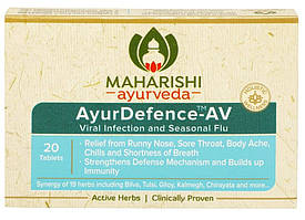 Ayur Defence — Anti Virus (20tab) Аюр Дефенс Від Вірусних інфекцій і Сезонного Гриппа (Упаковка 20 таблеток)