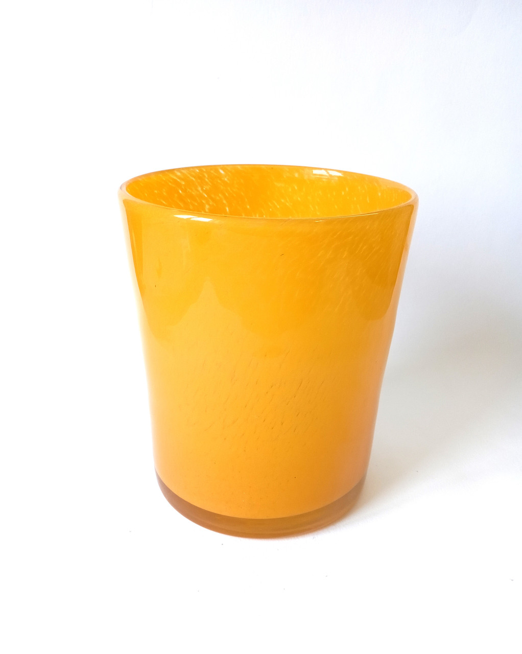Ваза Соната скляна помаранчева, фото 1