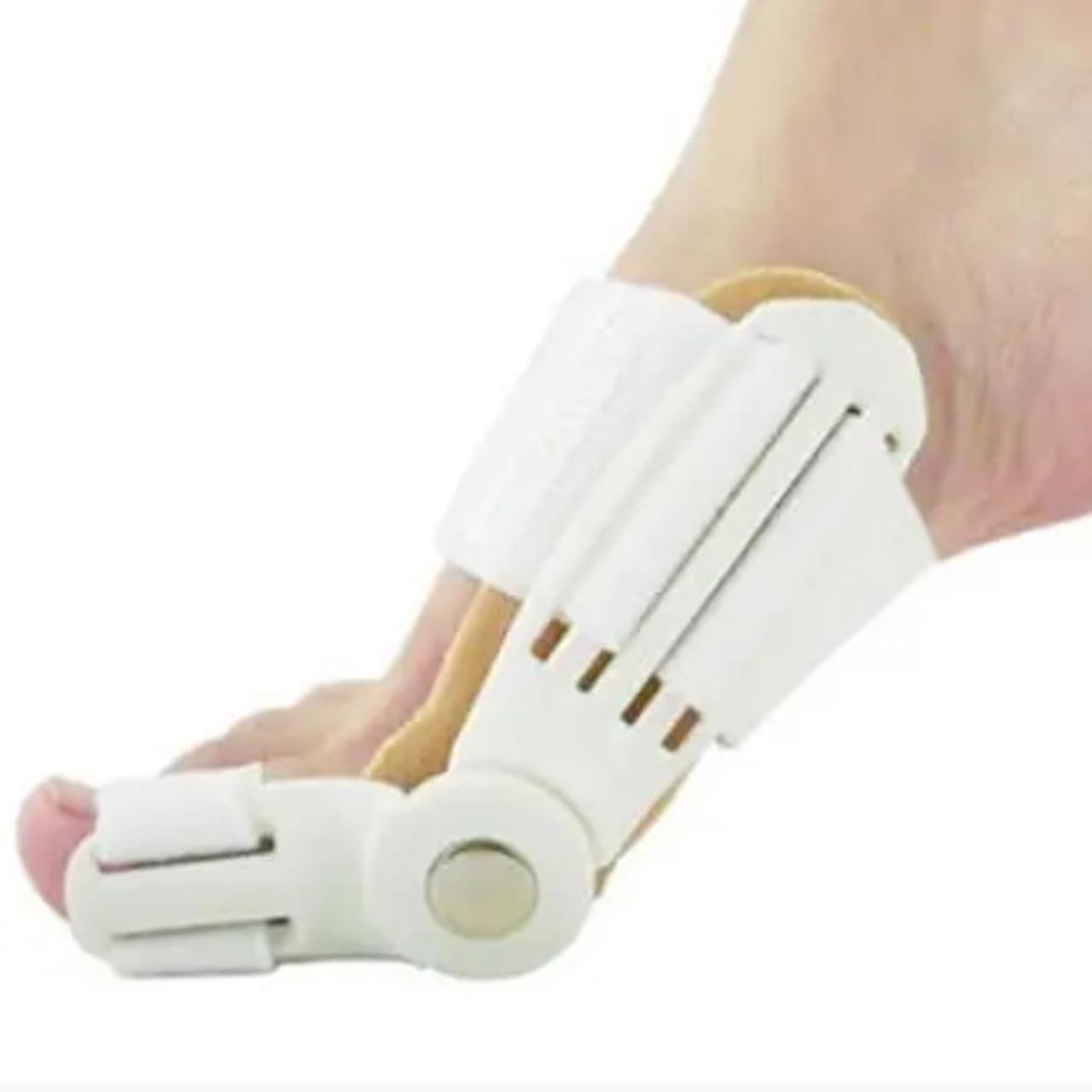 Магнітна вальгусна шина для великого пальця стопи Hallux Valgus біла