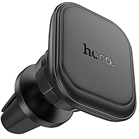 Магнитный держатель для телефона в машину в воздуховод HOCO H29 Черный