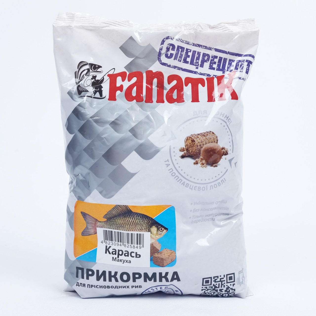 Прикормка на карася Fanatik 1кг Макуха Карась прикормка для рибалки