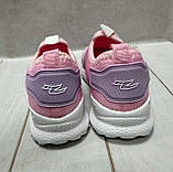 Дитячі кросівки для дівчинки літні Tom Wins сітка 34 22 см рожеві, фото 5