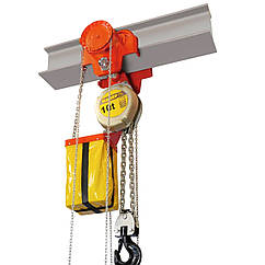 Вибухобезпечна ручна ланцюгова шестерна таль HADEF 26/12 HH EX з візком, г/п від 5 до 25 тонн