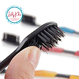 Зубна щітка з вугільним напиленням Dr. Lusso Nano Charcoal Toothbrush, фото 3