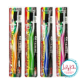 Зубна щітка з вугільним напиленням Dr. Lusso Nano Charcoal Toothbrush, фото 4