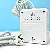 Подовжувач мережевий переноска 4 метри на 2 розетки+ 3USB UA Power F13U Білий 45288, фото 4