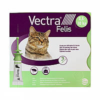Vectra Felis Ceva Вектра Фелис против блох и клещей для котов до 10кг