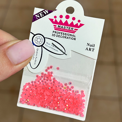 Стрази для декору Master Professional №27, рожеві, фото 1