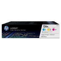 Картридж HP CLJ CP1025/M175 (CE311A,CE312A,CE313A) 126A CYM Tr (CF341A)