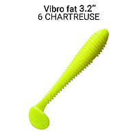 Їстівна силіконова приманка Crazy Fish Vibro fat 3.2" 73-80-6-6 кальмар для лову щуки, судака та сома