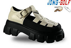 Дитяче взуття гуртом. Дитячі туфлі 2024 бренда Jong Golf для дівчаток (рр з 32 по 37)