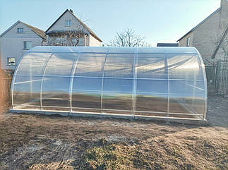 Теплиця з полікарбонатом Слов'яночка 4х8 м
