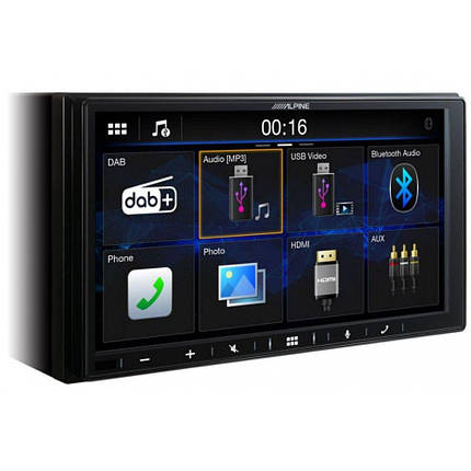 Універсальна автомагнітола 2-DIN Alpine ILX-W690D, фото 1