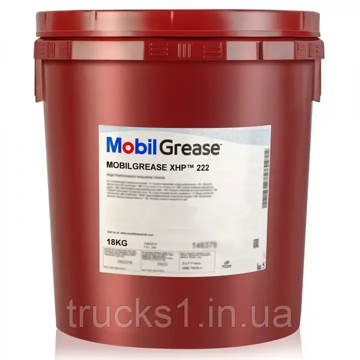 Мастило ступичне MOBILGREASE XHP 222 (18 кг) XHP22218KG (EXON MOBIL), фото 1