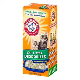 Arm&Hammer (Арм Хаммер) CAT LITTER DEODORIZER (ДЕЗОДОРАНТ ДЛЯ ТУАЛЕТІВ КОТІВ) порошок