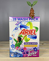 Порошок для прання у коробці, універсальний, Ariel Universal + Lenor, 10KG. 130 праннів