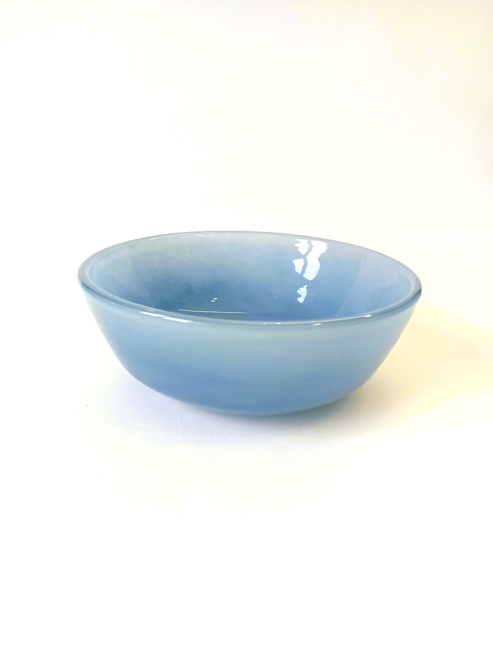 Ваза ВАКС скляна блакитна, фото 1