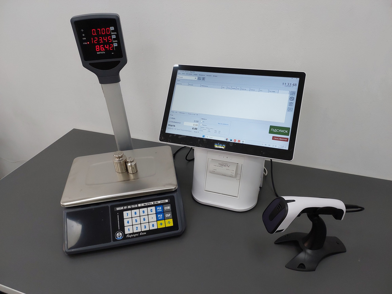 Каса для продуктового магазину - Комплект Food store №3, фото 1