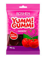 Упаковка желейних цукерок Roshen Yummi Gummi Cherry 70 г х 22 шт