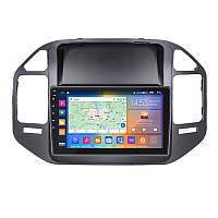 Штатная магнитола Lesko для Mitsubishi Pajero III 1999-2002 экран 9 2/32Gb CarPlay 4G Wi-Fi GPS Prime ZXC