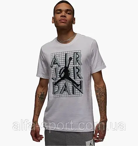 Футболка Jordan Brand Jm Stack Ss Crew (FN5978-100)