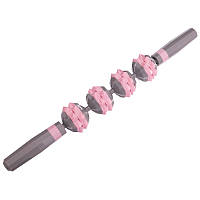 Роликовий масажер-палиця на 4 масажери SP-Sport Massager Bar FI-2452