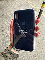 Чехол для iPhone XR Silicone Case Black / на айфон Xr силикон кейс черный