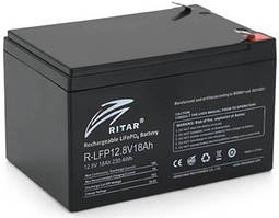 АКБ LiFEPO4 12 V, В, Вольт, 18 AH, ач, АН, тяговий, літій-ферофосфат, для електровелосипеда