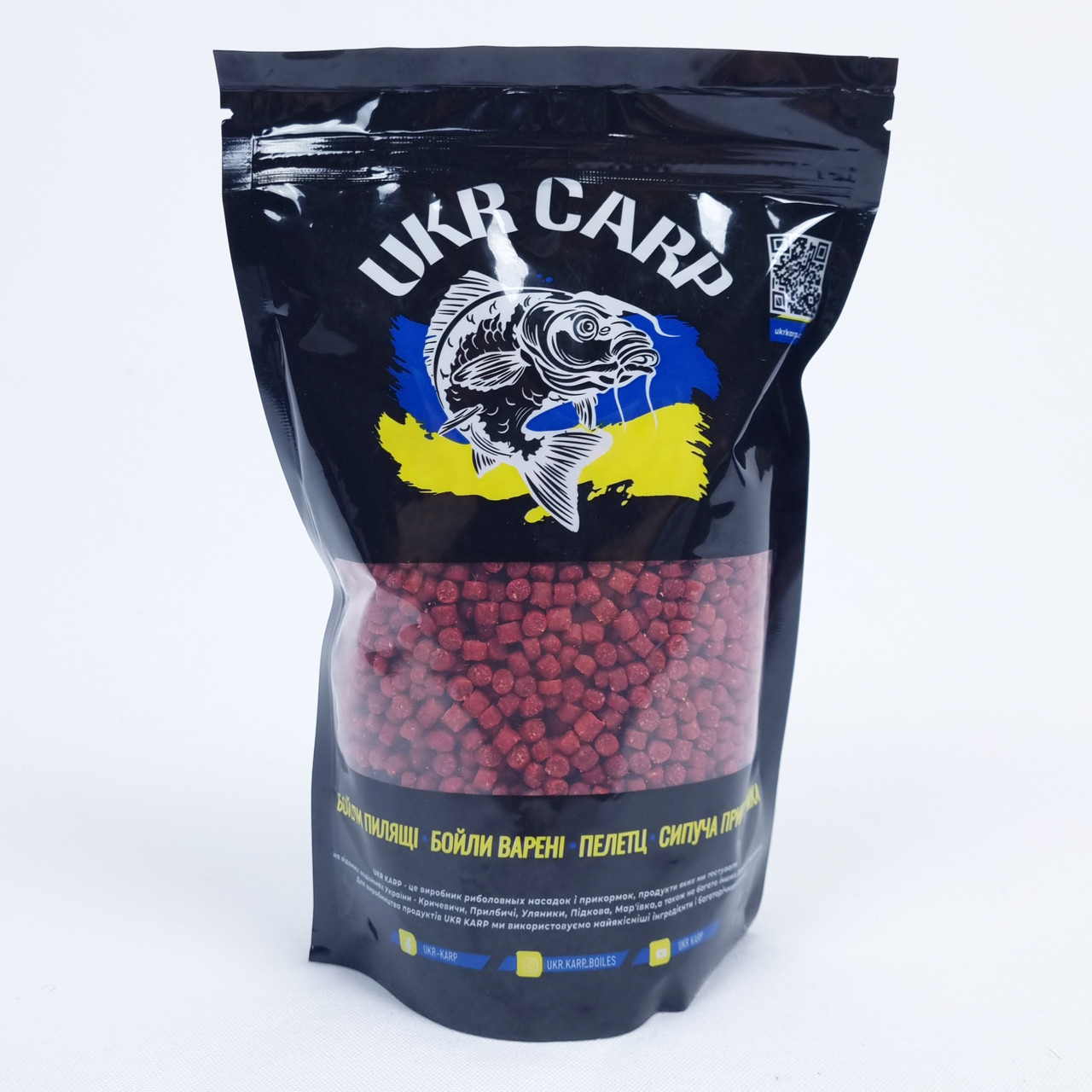 Пеллетс для рибалки пелец на коропа для флета Ukr Carp (Криль) 500 г 4 мм