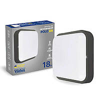 Світильник LED Violux ДББ POLO UA антрацит 18W 5000K IP54