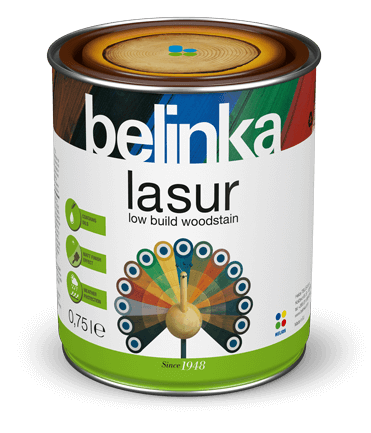 Belinka lasur (Белинка лазурь) 0.75л, белая №11, тонкослойная пропитка, краска для дерева с защитой от - фото 1 - id-p116780384