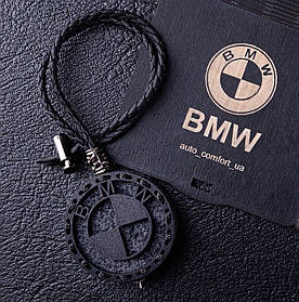 Ароматизатор в машину BMW з темного дерева, подарунок чоловікові