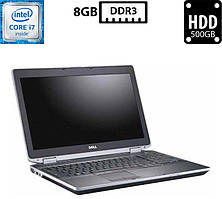 Ноутбук Dell Latitude E6530/15.6”IPS 1920x1080/Intel Core i7-3540M 3.00GHz/8GB DDR3/HDD 500GB/Intel HD Graphics 4000/HDMI, DVD RW