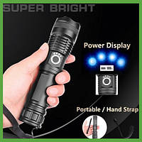 Ліхтарик тактичний ручний для полювання Ударостійкий водонепроникний ліхтар POLICE BL-X71