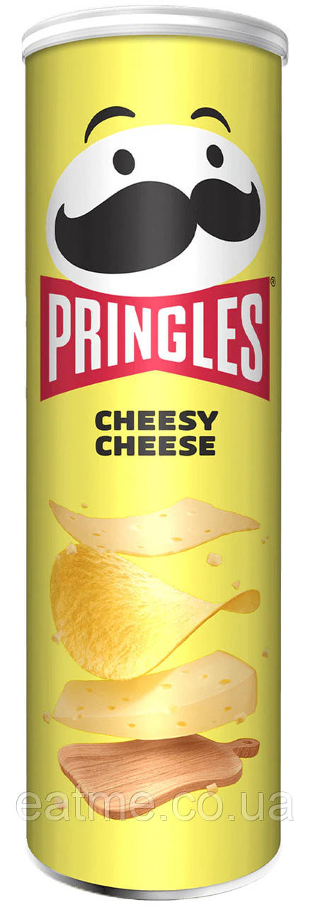 Pringles Cheese Чіпси зі смаком сиру 165g, фото 1