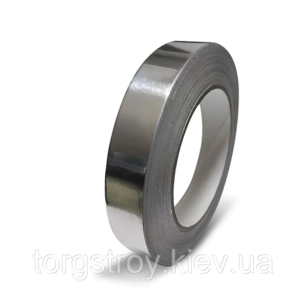 Світловідбивна алюмінієва стрічка 10м.п., ширина 2см, фото 1