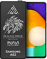 Защитное стекло INAVI Samsung Galaxy A52 A525 (Full Glue) (Самсунг Галакси А52)